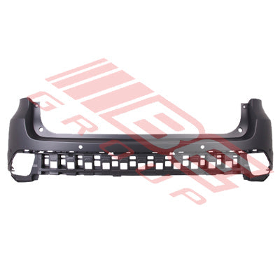 8137295-00CF - REAR BUMPER - PRIMED BLACK - W/SENSOR HOLE - CERTIFIED - TO SUIT - TOYOTA HIGHLANDER/KLUGER 2014-