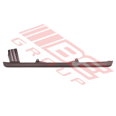 8137295-02CF - REAR BUMPER APRON - MAT/DARK GREY - CERTIFIED - TO SUIT - TOYOTA HIGHLANDER/KLUGER 2014-