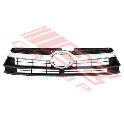 8137299-00CF - GRILLE - PAINTED DARK GREY - W/CHROME MOULDING - CERTIFIED - TO SUIT - TOYOTA HIGHLANDER/KLUGER 2014-