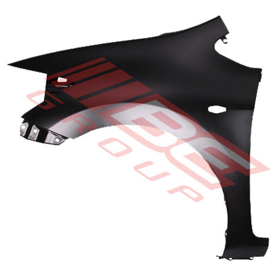 8179231-5CF - FRONT GUARD - L/H - WITH SIDE LAMP HOLE - CERTIFIED - TO SUIT - TOYOTA COROLLA 2007- HATCHBACK