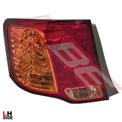 8179298-09 - REAR LAMP - L/H - TO SUIT - TOYOTA COROLLA 'AXIO' - ZRE142 - 4DR SED - 2006-