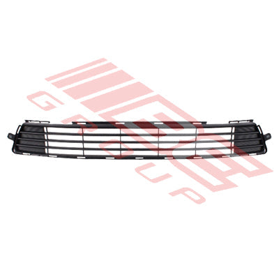 8179390-91CF - FRONT BUMPER GRILLE - MAT/DARK GREY - CERTIFIED - TO SUIT - TOYOTA COROLLA 2011- SEDAN