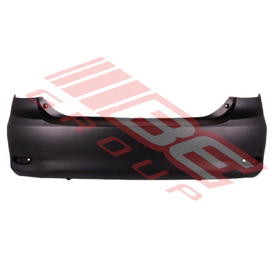 8179395-03CF - REAR BUMPER - PRIMED BLACK - CERTIFIED - TO SUIT - TOYOTA COROLLA 2011- SEDAN
