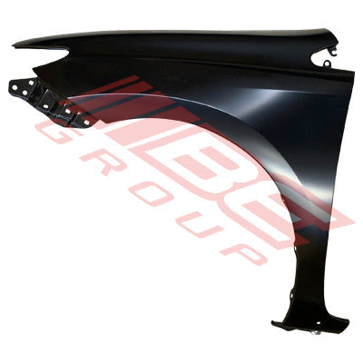 8179431-01CF - FRONT GUARD - L/H - NON REPEATER - WITH MOULDING HOLES - CERTIFIED - TO SUIT - TOYOTA COROLLA 2012- HATCH