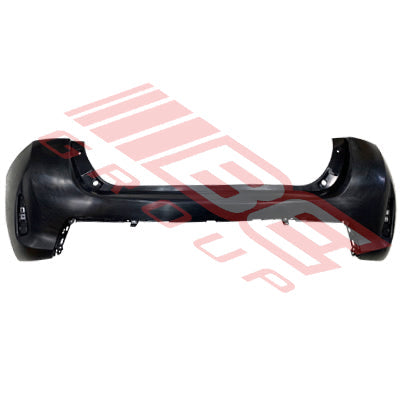 8179495-00CF - REAR BUMPER - MAT/BLACK - W/O SENSOR HOLE - CERTIFIED - TO SUIT - TOYOTA COROLLA 2012- HATCH