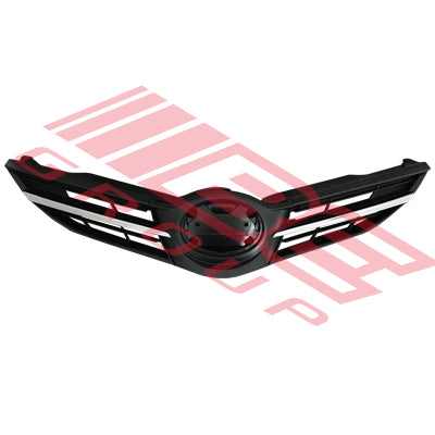 8179499-00 - GRILLE - MAT/DARK GREY WITH CHROME MOULDING - TO SUIT - TOYOTA COROLLA 2012- HATCH