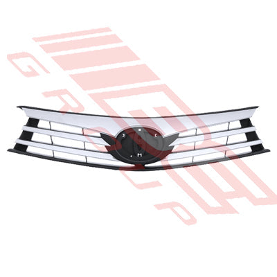 8179499-05 - GRILLE - MAT/BLACK WITH CHROME MOULDING - TO SUIT - TOYOTA COROLLA 2014- SEDAN