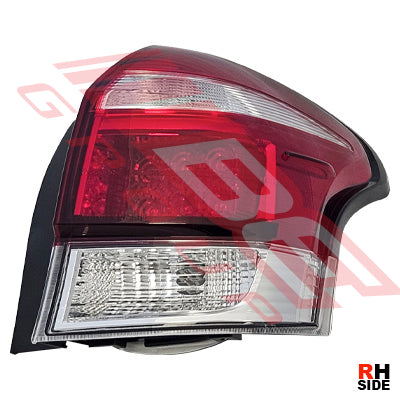 REAR LAMP - R/H - LED STOP/TAIL - TYPE - TO SUIT - TOYOTA COROLLA/FIELDER 2015- F/LIFT STATION WAGON
