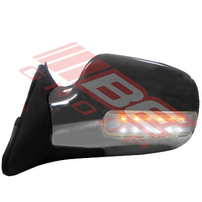 8192016-91PG - DOOR MIRROR - L/H - ELECTRIC - CHROME - W/LED TO SUIT - TOYOTA HIACE 1990-