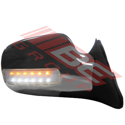 8192016-92PG - DOOR MIRROR - R/H - ELECTRIC - CHROME - W/LED TO SUIT - TOYOTA HIACE 1990-