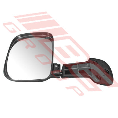 8194116-00 - REAR TAILGATE MIRROR - BLACK  - TO SUIT - TOYOTA HIACE 2004-