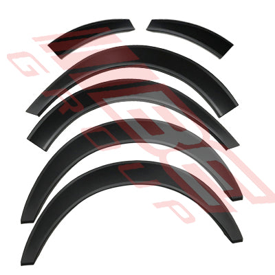8194131-42 - FENDER FLARE TRIM KIT - 6 PCS - BLACK - TO SUIT - TOYOTA HIACE 2004-