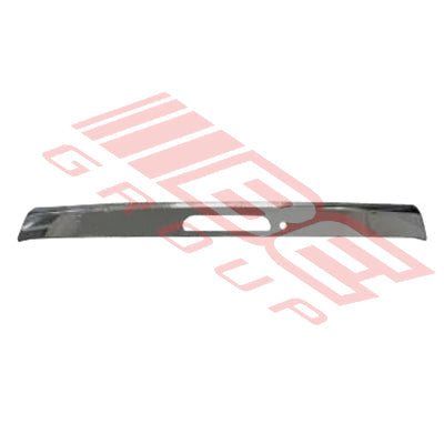 8194171-91PG - TAILGATE UPPER GARNISH - WITH HIGH STOP LAMP HOLE - CHROME TO SUIT - TOYOTA HIACE 2004-  NARROW