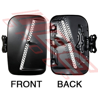 8194184-51 - FUEL TANK COVER - MODIFIED (PETROL FLAP) - TO SUIT - TOYOTA HIACE 2004-