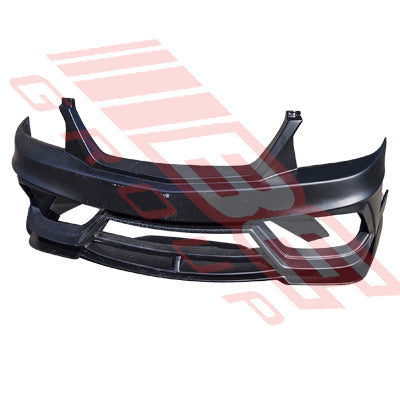 8194190-38PG - FRONT BUMPER LAMBO STYLE SPOILER W/LOWER LIP - TO SUIT - TOYOTA HIACE 2014-  F/LIFT LATE  NARROW