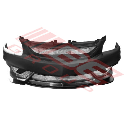 FRONT BUMPER - LAMBO STINGER STYLE - TO SUIT - TOYOTA HIACE 2014-  F/LIFT LATE  WIDE