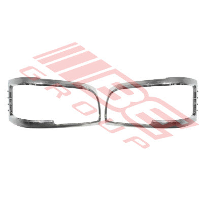 8194194-99PG - HEADLAMP FRAME SET CHROME - L&R TO SUIT - TOYOTA HIACE 2004-2009