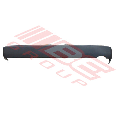 REAR BUMPER - MAT/BLACK NON STEP - TO SUIT - TOYOTA HIACE 2004- WIDE