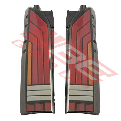 8194198-67PG - REAR LAMP SET - L&R - LED TO SUIT - TOYOTA HIACE 2004-