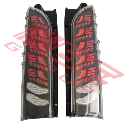 8194198-71PG - REAR LAMP - SET - L&R - LED - RED - TO SUIT - TOYOTA HIACE 2004-