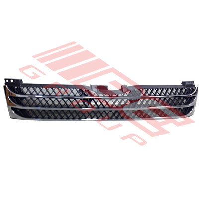 8194199-50PG - GRILLE - CHROME/BLACK - PERFORMANCE TYPE TO SUIT - TOYOTA HIACE 2004-   WIDE
