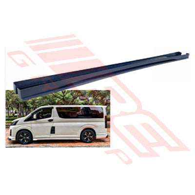 8194210-90PG - SIDE SKIRT SET - 2 PCS - ABS - SHORT WHEEL BASE - TO SUIT - TOYOTA HIACE 2019-