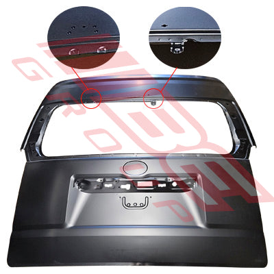 8194271-00 - TAILGATE - HIGH ROOF - W/WASHER HOLE - W/LH MIRROR HOLES - TO SUIT - TOYOTA HIACE 2019-