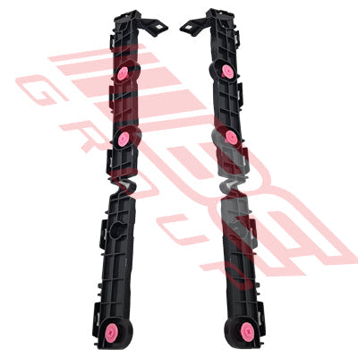 REAR BUMPER - BRACKET SET - L&R - PLASTIC - TOYOTA HIACE 2019-
