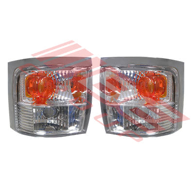 8195597-70PG - CORNER LAMP - SET - L&R - CRYSTAL TYPE TO SUIT - TOYOTA COASTER BB42 BUS 1993-