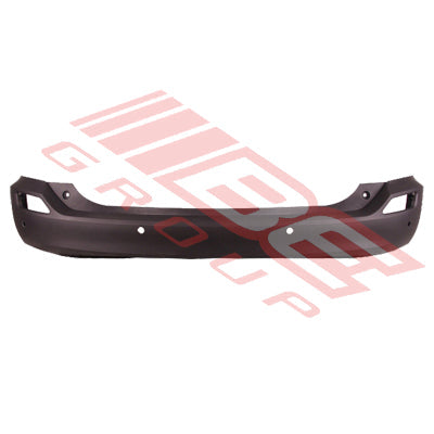 8198495-00CF - REAR BUMPER - MAT/DARK GREY - W/SENSOR HOLE - CERTIFIED - TO SUIT - TOYOTA RAV4 2013-