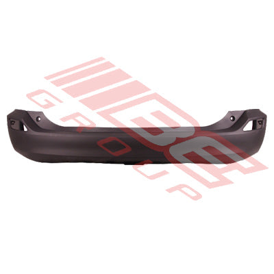 8198495-01CF - REAR BUMPER - MAT/DARK GREY - W/OUT SENSOR HOLE - CERTIFIED - TO SUIT - TOYOTA RAV4 2013-