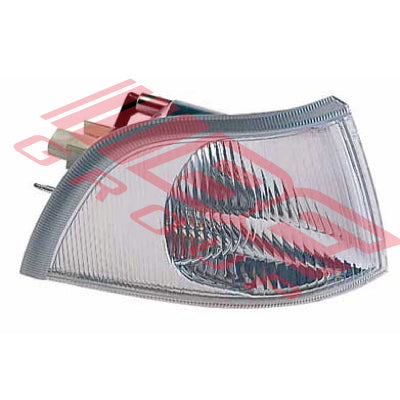 9042097-8G-CORNER LAMP - R/H - CLEAR - CHROME INNER-TO SUIT -VOLVO S40/V40 1998-01