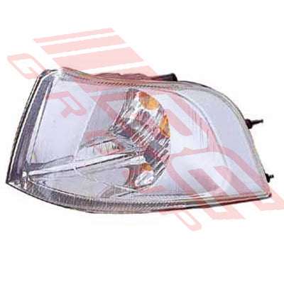 9042197-1G-CORNER LAMP - L/H - CLEAR - CHROME INNER-TO SUIT -VOLVO S40/V40 2001-03