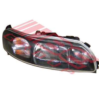 9043194-2G-HEADLAMP - R/H - ELECTRIC - BLACK-TO SUIT -VOLVO V70/XC70 2000-2004