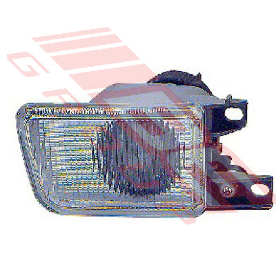 9522094-61G - FOG LAMP - L/H - CLEAR - WITH 'E' - TO SUIT - VW GOLF MK3 1H 1991- 1998