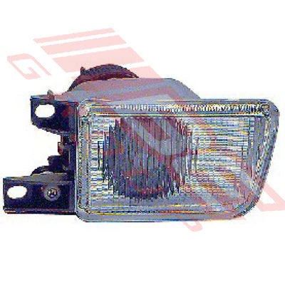 9522094-62G - FOG LAMP - R/H - CLEAR - WITH 'E' - TO SUIT - VW GOLF MK3 1H 1991- 1998