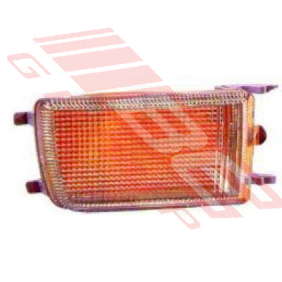 9522097-4G - BUMPER LAMP - CLEAR OVER AMBER - R/H - TO SUIT - VW GOLF MK3 1H 1991- 1998