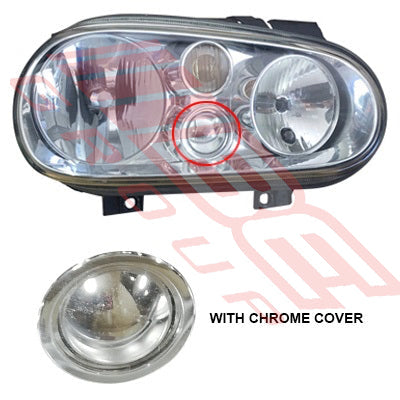 HEADLAMP - W/O FOG LAMP - R/H - VW GOLF MK4 1J 1997- 2005
