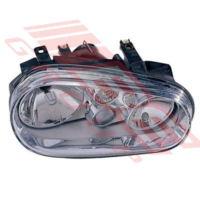 HEADLAMP - W/FOG LAMP - R/H - VW GOLF MK4 1J 1997- 2005