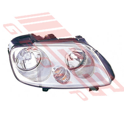 9524294-02 - HEADLAMP - R/H - W/O FOG - ELECTRIC - TO SUIT - VW TOURAN 2004-06