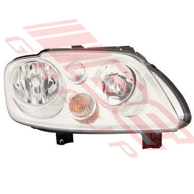 9524294-04 - HEADLAMP - R/H - W/FOG - ELEC - TO SUIT - VW TOURAN 2004-06