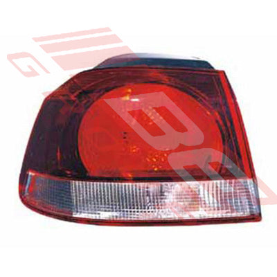 9525098-1G - REAR LAMP - L/H - OUTER - H-TYPE - TO SUIT - VW GOLF MK6 5K 2008- 2012