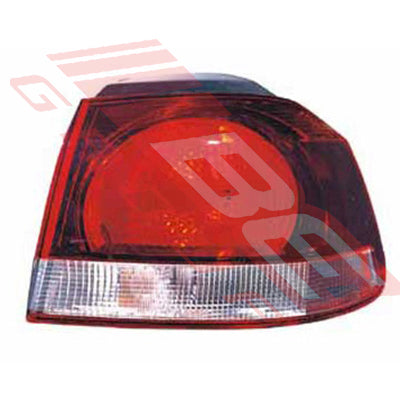 9525098-2G - REAR LAMP - R/H - OUTER - H-TYPE - TO SUIT - VW GOLF MK6 5K 2008- 2012
