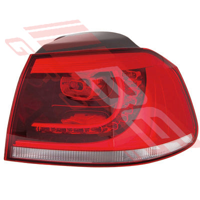 9525098-6G - REAR LAMP - R/H - OUTER - GTI/R LED TYPE - TO SUIT - VW GOLF MK6 5K 2008- 2012