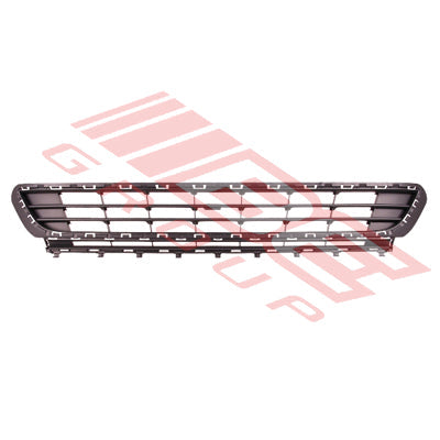 9525190-91CF - FRONT BUMPER GRILLE - MAT/DARK GREY W/OUT MOULDING - CERTIFIED - TO SUIT - VW GOLF MK7 5G 2012- 2020