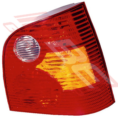 9528298-4G - REAR LAMP - R/H - AMBER/RED - TO SUIT - VW POLO MK4 9Q 2002-2005