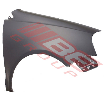 9528331-02CF - FRONT GUARD - R/H - W/O SIDE LAMP HOLE - CERTIFIED - TO SUIT - VW POLO MK4 9Q 2005-2009