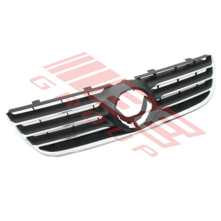 9528399-01CF - GRILLE - PAINTED W/CHROME & BLACK - CERTIFIED - TO SUIT - VW POLO MK4 9Q 2005-2009