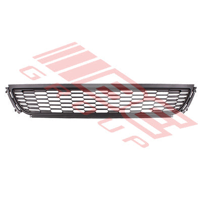 9528490-90CF - FRONT BUMPER GRILLE - MAT/GREY - CERTIFIED - TO SUIT - VW POLO MK5 6R 2009-2014