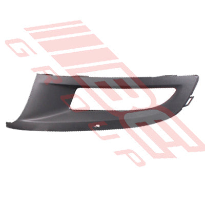9528494-73 - FOG LAMP COVER - L/H - MAT/DARK GREY - WITH HOLE - TO SUIT - VW POLO MK5 6R 2009-2014